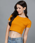 Young trendz Women's Casual Half Sleeve Crop Top (Pack Of 3) - Young Trendz