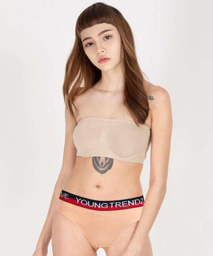 Girls Multicolours Hipster Peach colour Panty - Young Trendz
