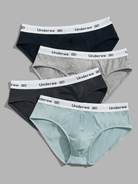 Premium Imported Underwear - Men Pack Of 4 Briefs - Young Trendz