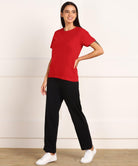 Women T-shirt & Pyjama Set Pure Soft Cotton - Combo Set - Young Trendz