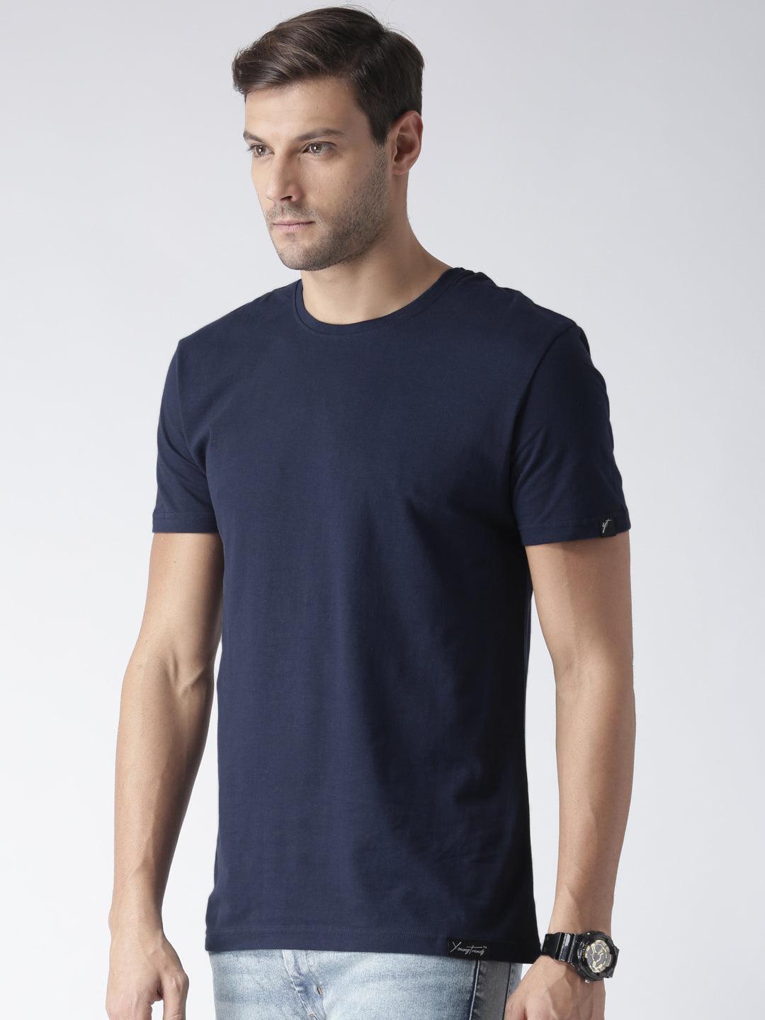 Young Trendz Men Halfsleeve Combo Solid Tshirt - Young Trendz