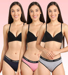 Young Trendz Womens YT Elastic Hipster - 3pcs Pack - Young Trendz