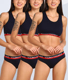 Young Trendz Women Love Elastic Hipster - 3pcs Pack - Young Trendz