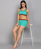 Womens FLIXCHILL Boys Shorts 3Combo (Mint Green) - Young Trendz