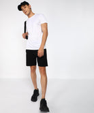 Mens Dry-Fit Sports T.shirt (White) - Young Trendz