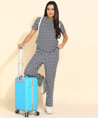 Women Printed T.Shirt & Pyjama Co-Ord Set - Young Trendz