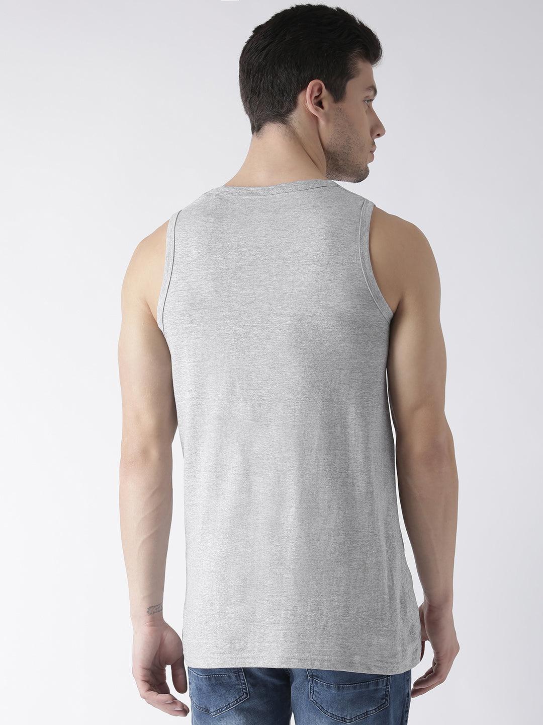 Mens Printed Sleeveless Combo Tshirt - Young Trendz