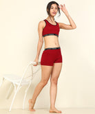 Womens YT Elastic Combo Swim Wear Set - Young Trendz