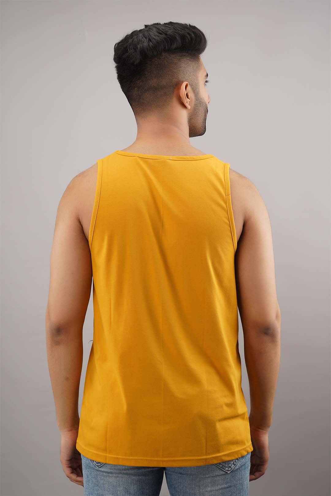 Boys Plain Sleeveless Tshirt - Young Trendz