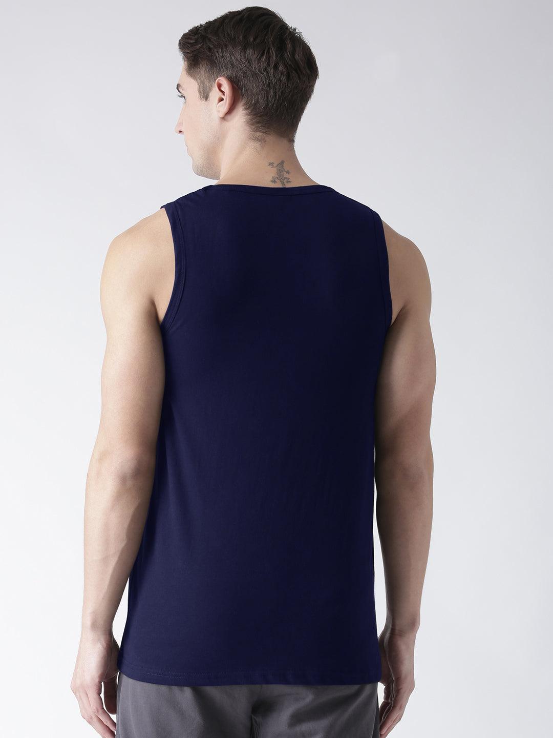 Mens Plain Sleeveless Tshirt - Young Trendz