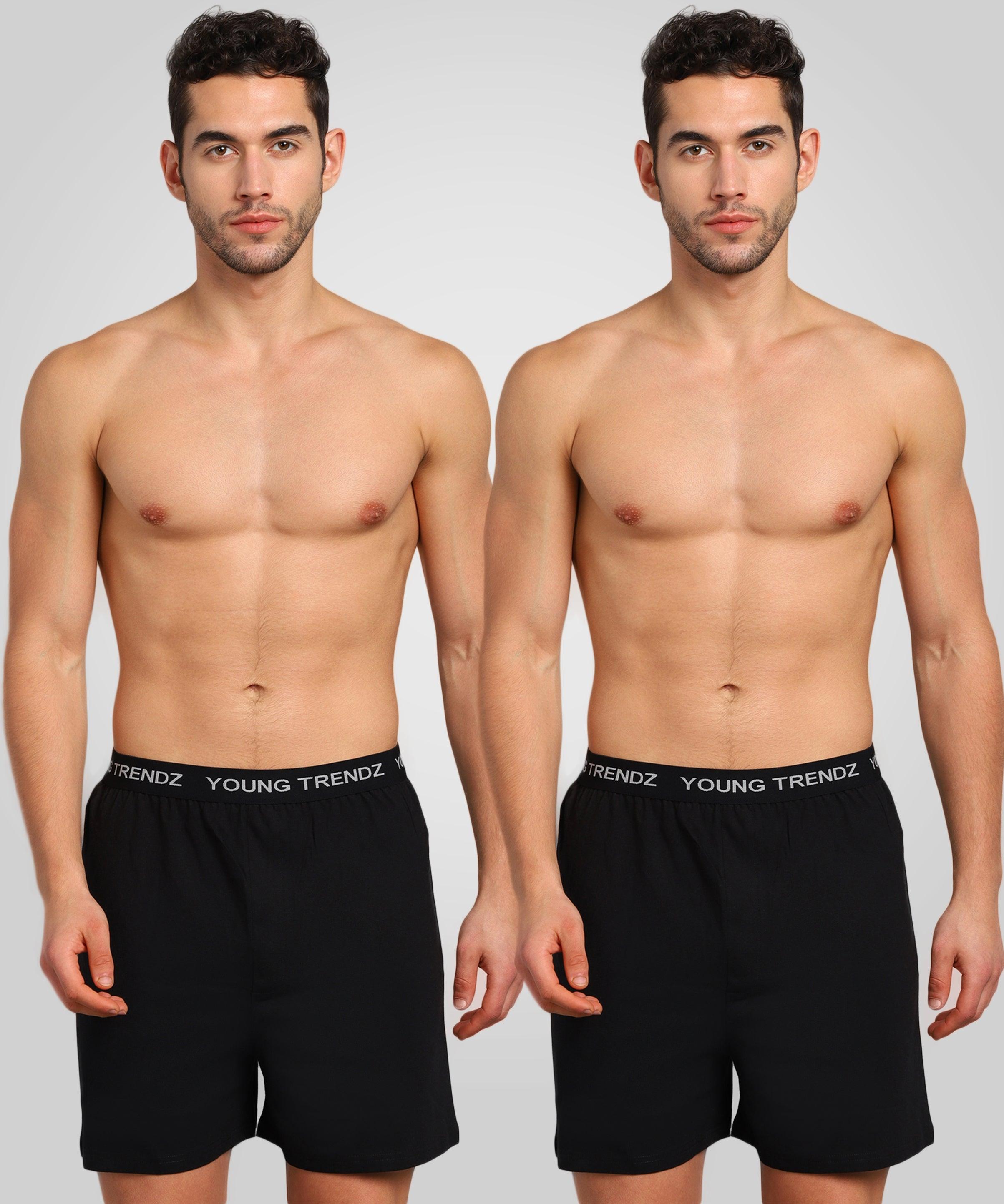 Men's Outer Elastic Combo Boxer - Young Trendz