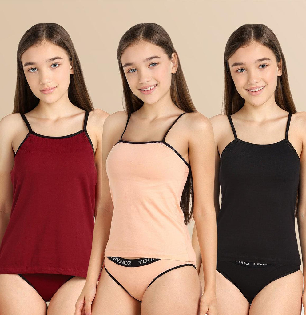 Girls Combo Camisole - Young Trendz