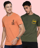 Young Trendz Mens Pocket Printed Combo Tshirt - Young Trendz