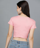 Young trendz Women's Casual Half Sleeve Crop Top (Pack Of 2) - Young Trendz