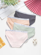 Premium Imported Underwear - Women Pack Of 4 Briefs - Young Trendz