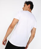 Mens Dry-Fit Sports T.shirt (White) - Young Trendz