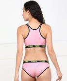 Womens Pink Trendz Combo Lingerie Set - Young Trendz