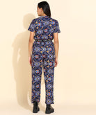 Women Printed T.Shirt & Pyjama Co-Ord Set - Young Trendz