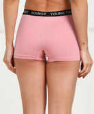 Womens YT Elastic Combo Boyshorts - Young Trendz