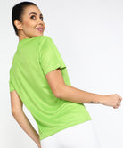 Womens Dry-Fit Sports T.shirt (Green) - Young Trendz