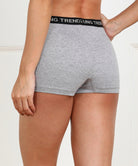 Womens YT Elastic Combo Boyshorts - Young Trendz