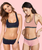 Womens Yt Elastic Combo Lingerie Set - Young Trendz