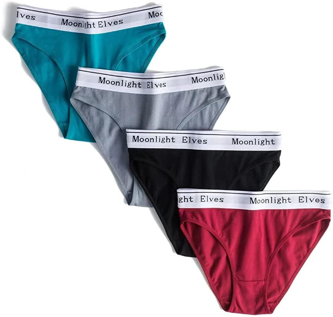 Premium Imported Underwear - Women Pack Of 4 Briefs - Young Trendz