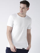 DUO-Half Sleeve White(Men) Red(Women) Color Plain Couple Tshirts - Young Trendz