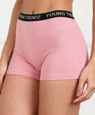 Young trendz Girls Boy Shorts Pink Panty - Young Trendz