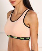 Womens Pink Trendz Sports Bar Bikini lingerie Set - Young Trendz