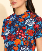 Women Printed T.Shirt & Pyjama Co-Ord Set - Young Trendz