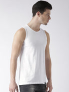 Mens Plain Sleeveless Combo Tshirt - Young Trendz