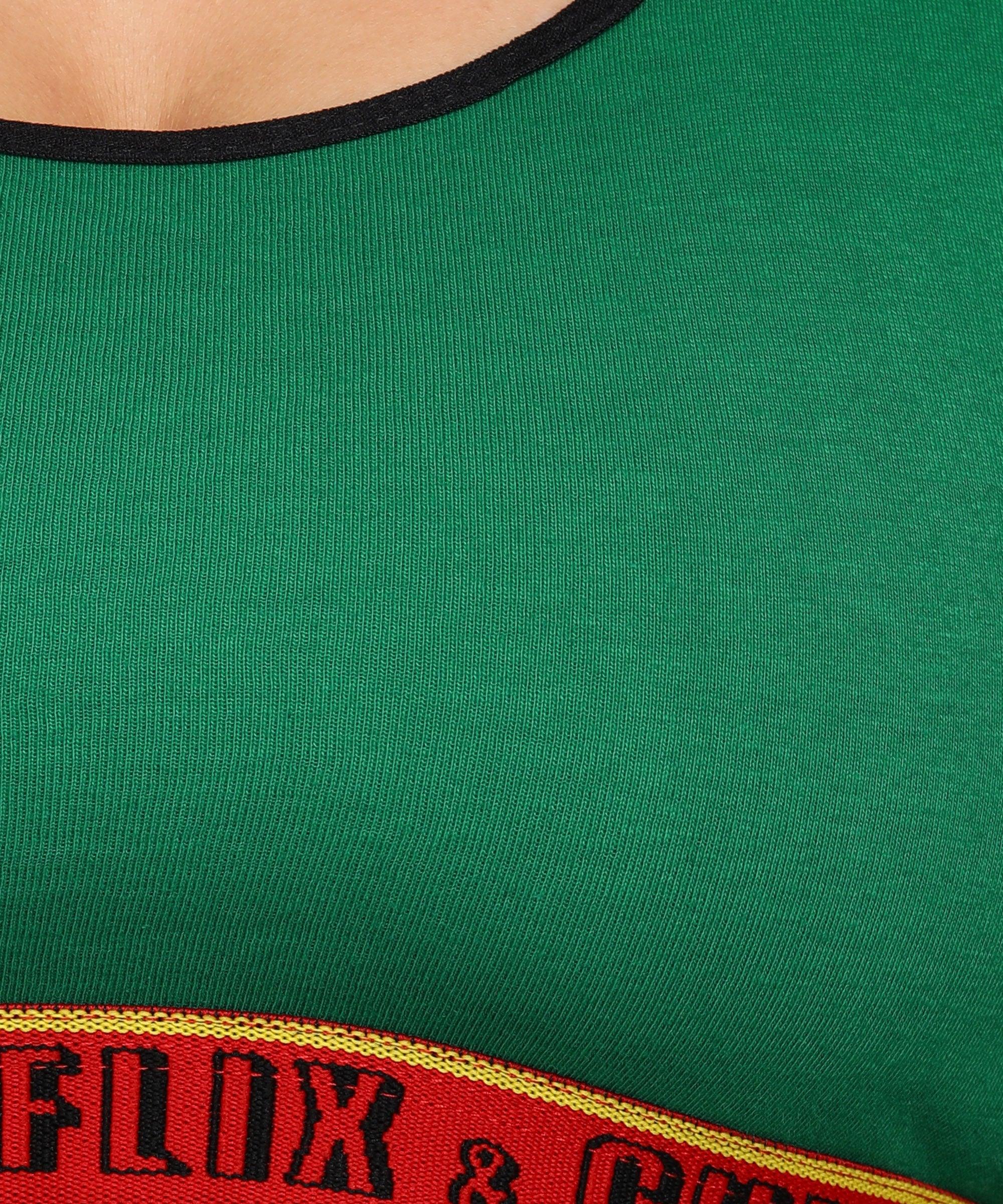 Womens FLIXCHILL Boys Shorts 3Combo (Drak Green) - Young Trendz