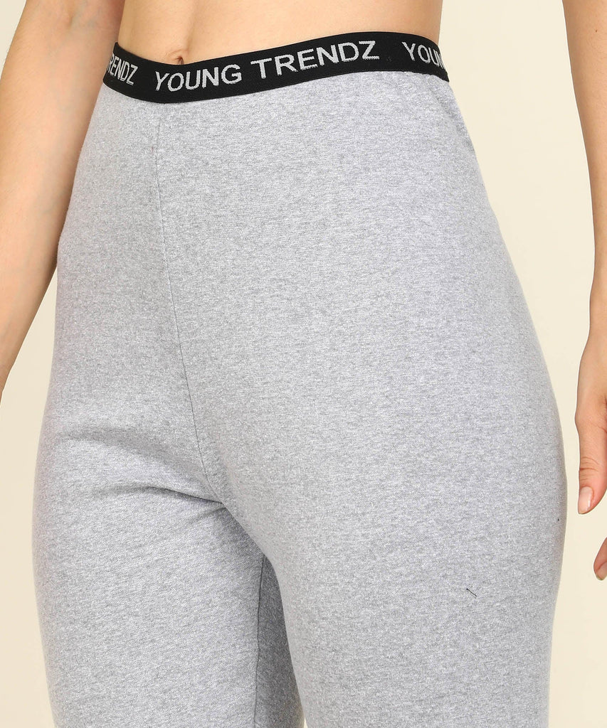Young Trendz Womens Active Co-Ord Set (Grey) - Young Trendz