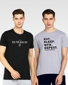 Mens Printed Combo TShirt - 2pcs Pack - Young Trendz