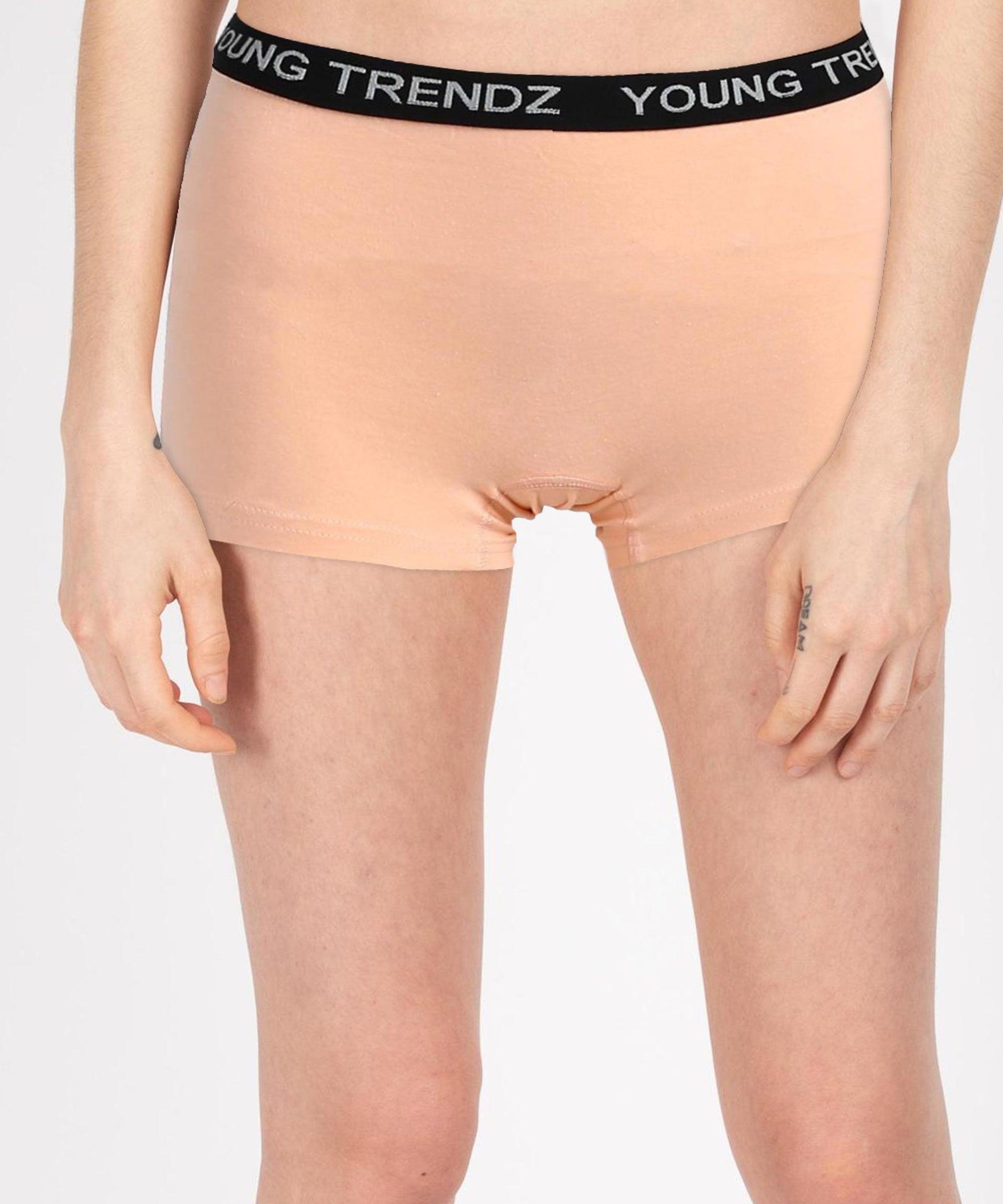 Girls YT Elastic Boyshorts - Young Trendz