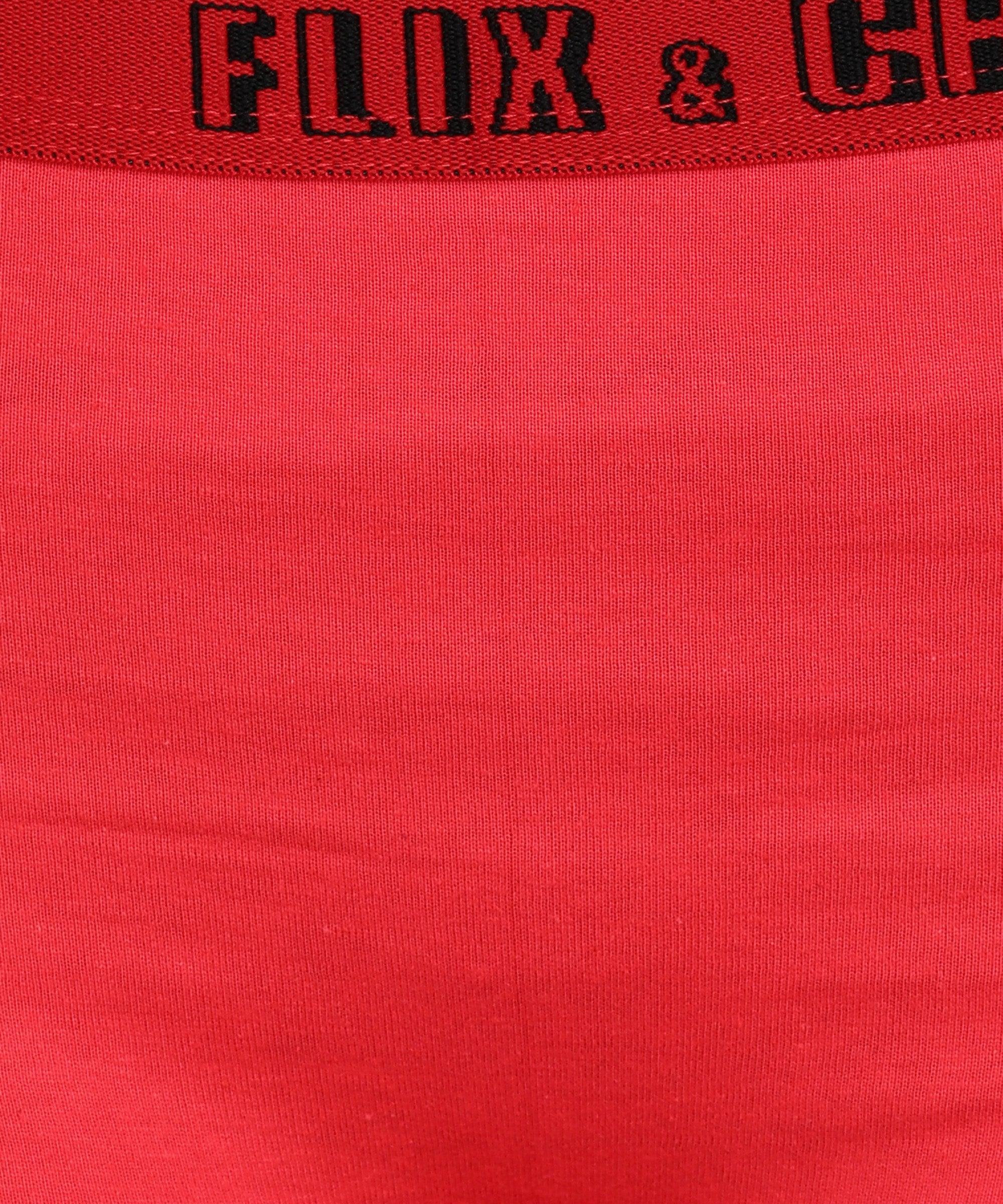 Women FLIXCHILL Boys Shorts Tomato Red - Young Trendz