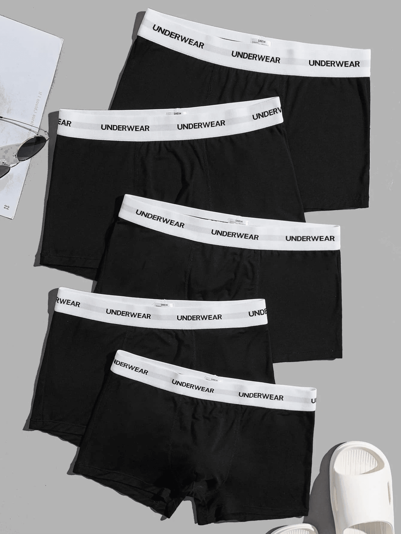 Premium Imported Underwear - Men Pack Of 5 Trunks - Young Trendz