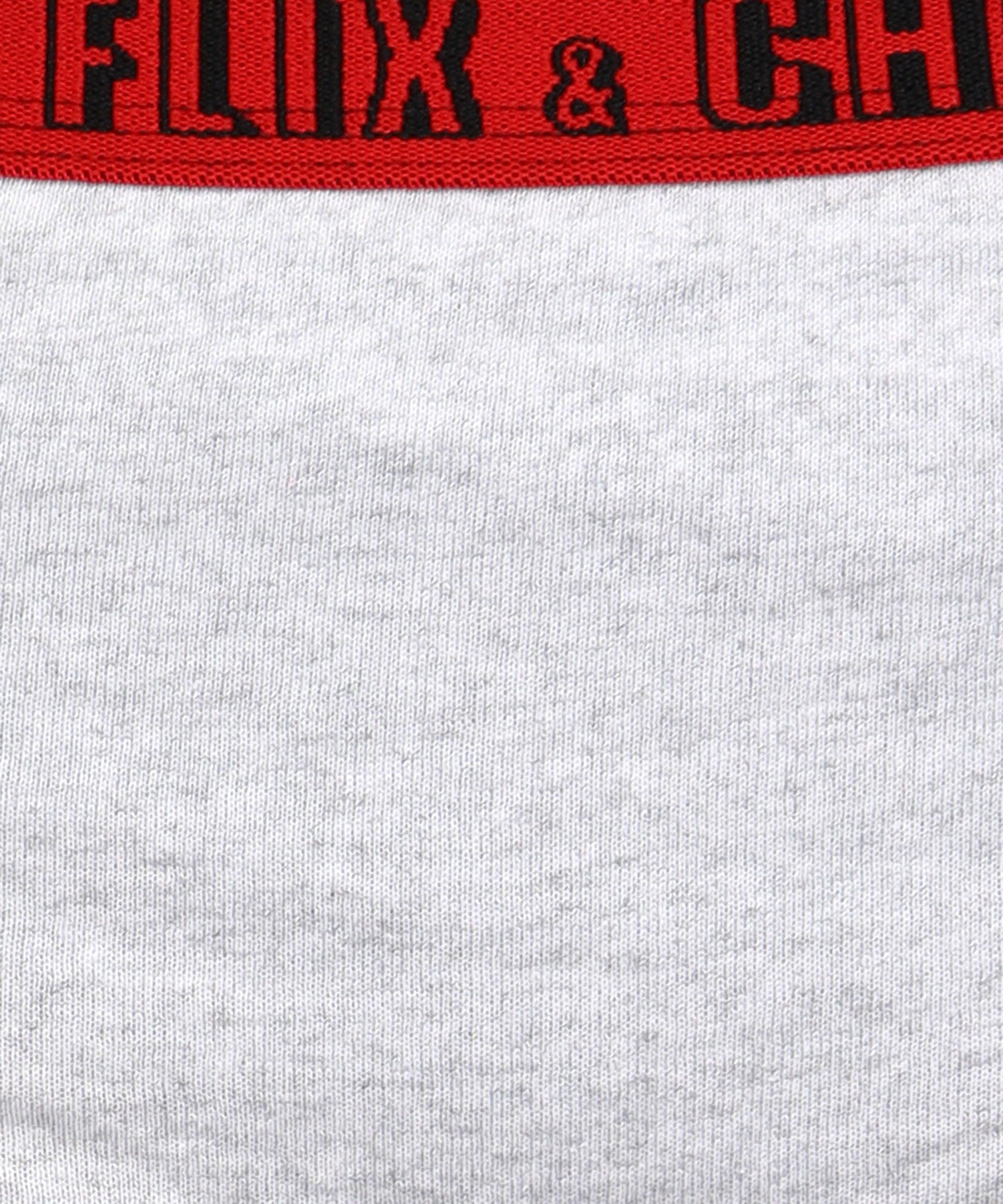Womens Non Padded FLIXCHILL Combo Boys Shorts White Melange (Pack of 3) - Young Trendz