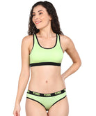 Young trendz Women Hipster Pinktrends Neon Green Colour Panty - Young Trendz