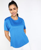 Womens Dry-Fit Sports Combo T.shirt (Blue ,Black ,Red) - Young Trendz