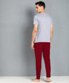 Mens Multicolours Combo T.Shirt & Pyjama Set - Young Trendz