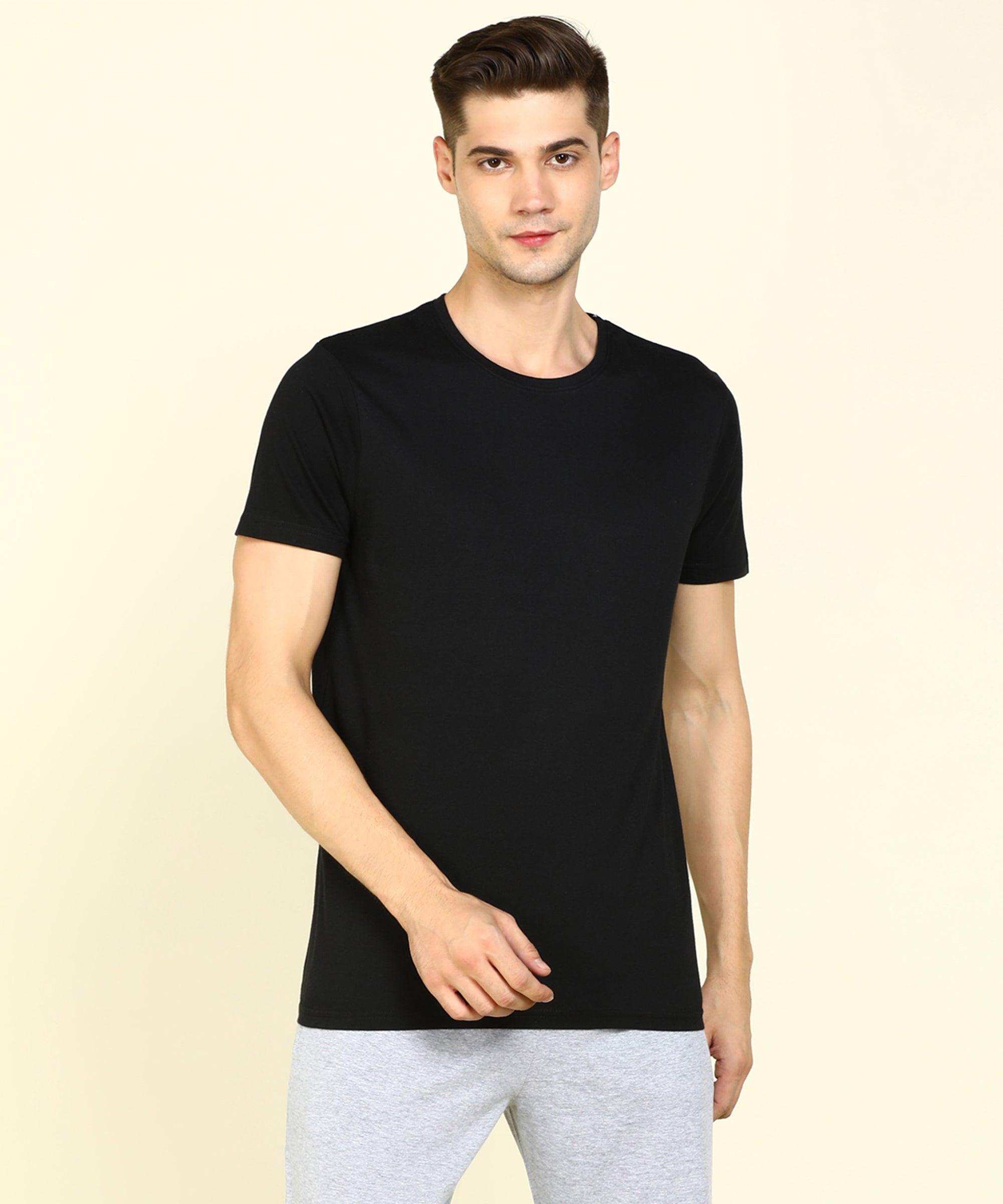 Young Trendz Men Halfsleeve Combo Solid Tshirt - Young Trendz