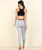 Young Trendz Womens Active Co-Ord Set (Black_Grey) - Young Trendz