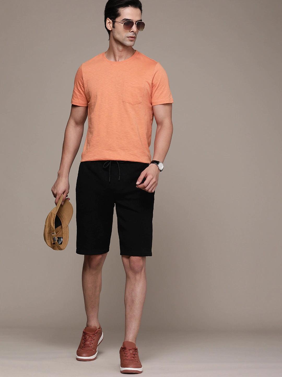 Young trendz Solid Mens Regular CNS Shorts (Black) - Young Trendz