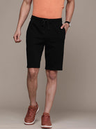 Young trendz Solid Mens Regular CNS Shorts (Black) - Young Trendz