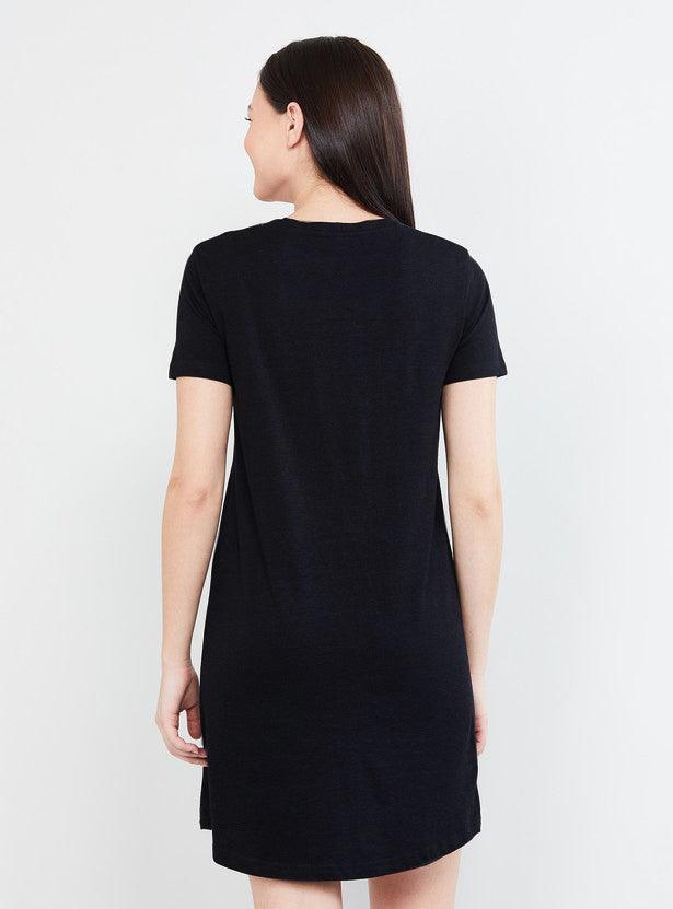 Womens Printed Half sleeve Combo Night Dress (Pack of 2 ) - Young Trendz