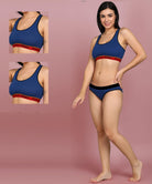 Womens Non Padded FLIXCHILL Combo Sports Bra (Pack of 2) - Young Trendz