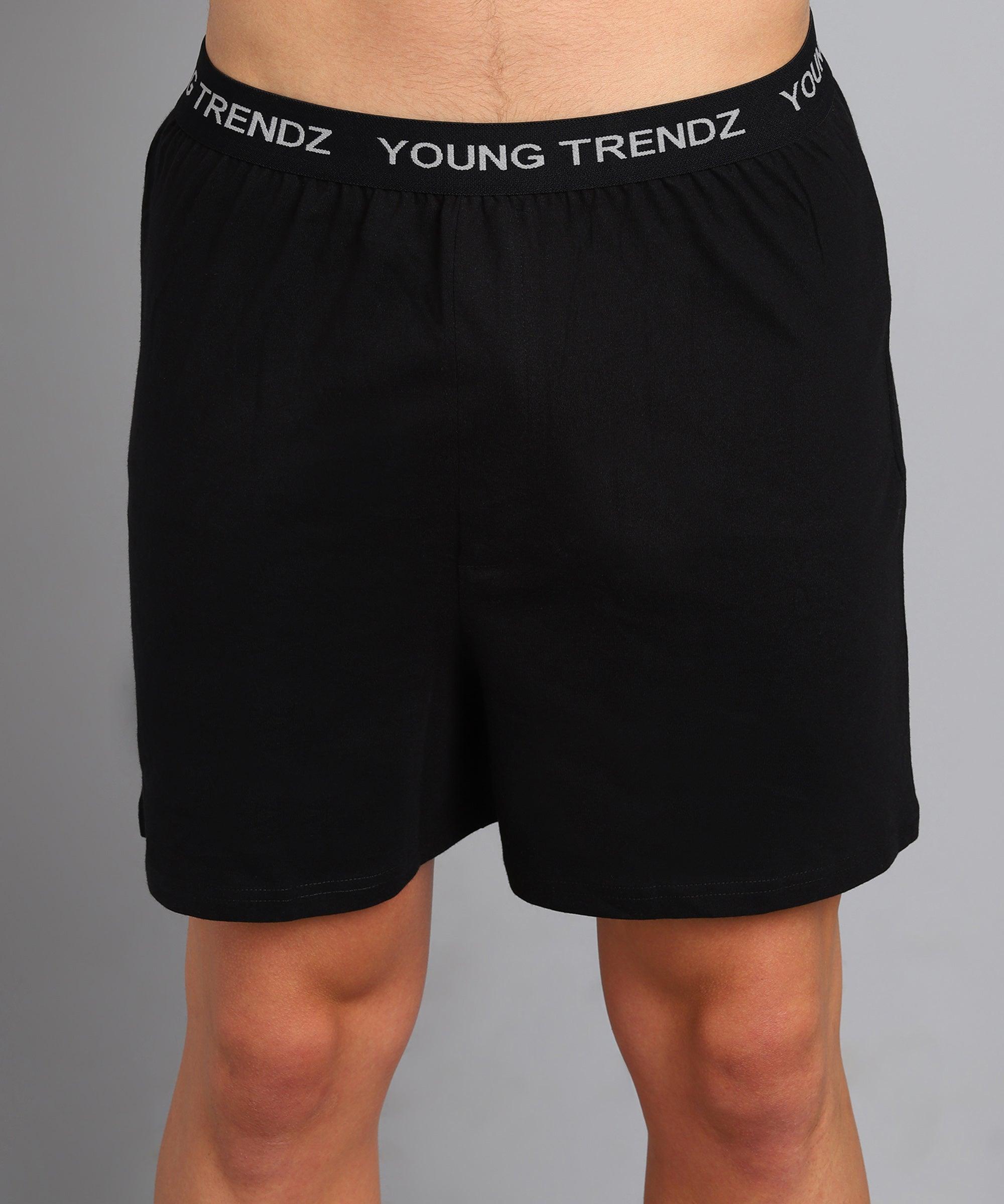 Men's Outer Elastic Combo Boxer - Young Trendz