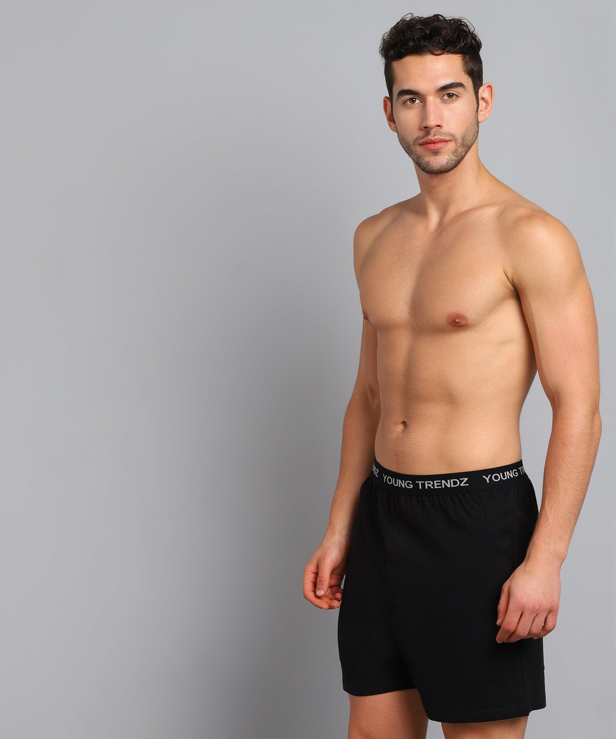 Men's Outer Elastic Combo Boxer - Young Trendz